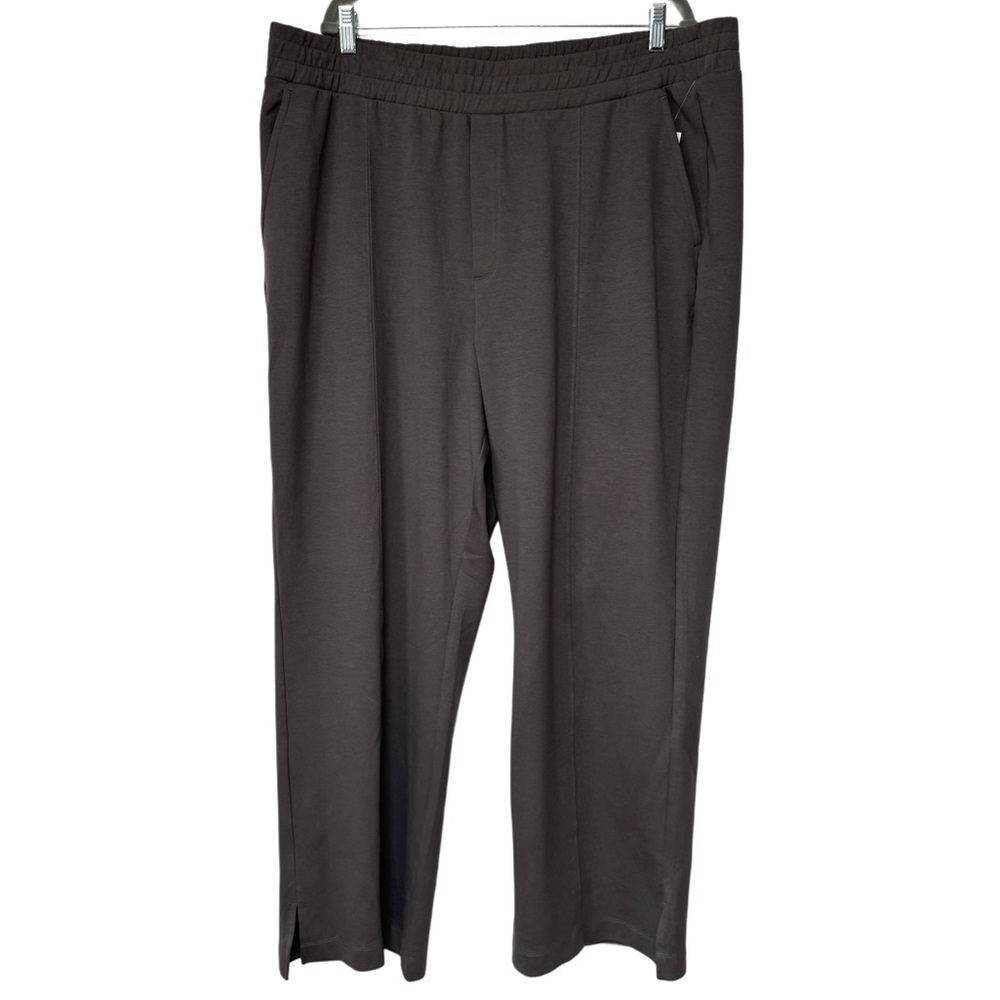 {Old Navy} "Dynamic Fleece High Rise Wide Leg Breathable in Temple Stone" Pants - Picture 2 of 8